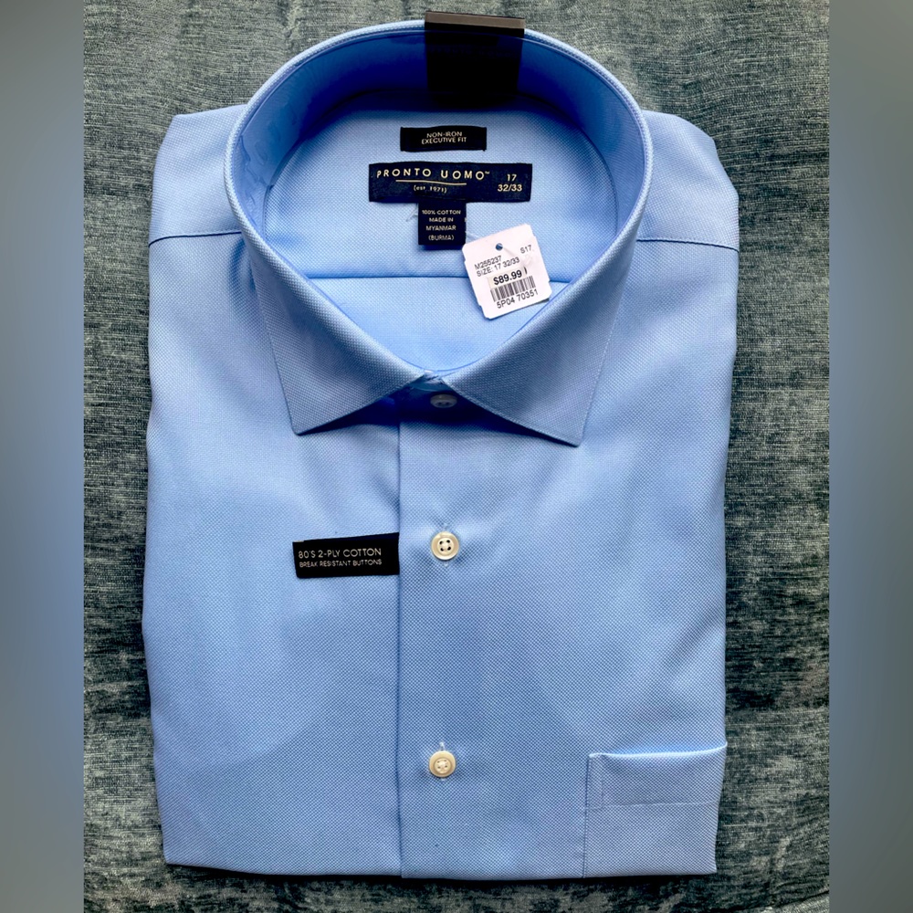 Pronto Uomo 17 32/33 Executive Fit.